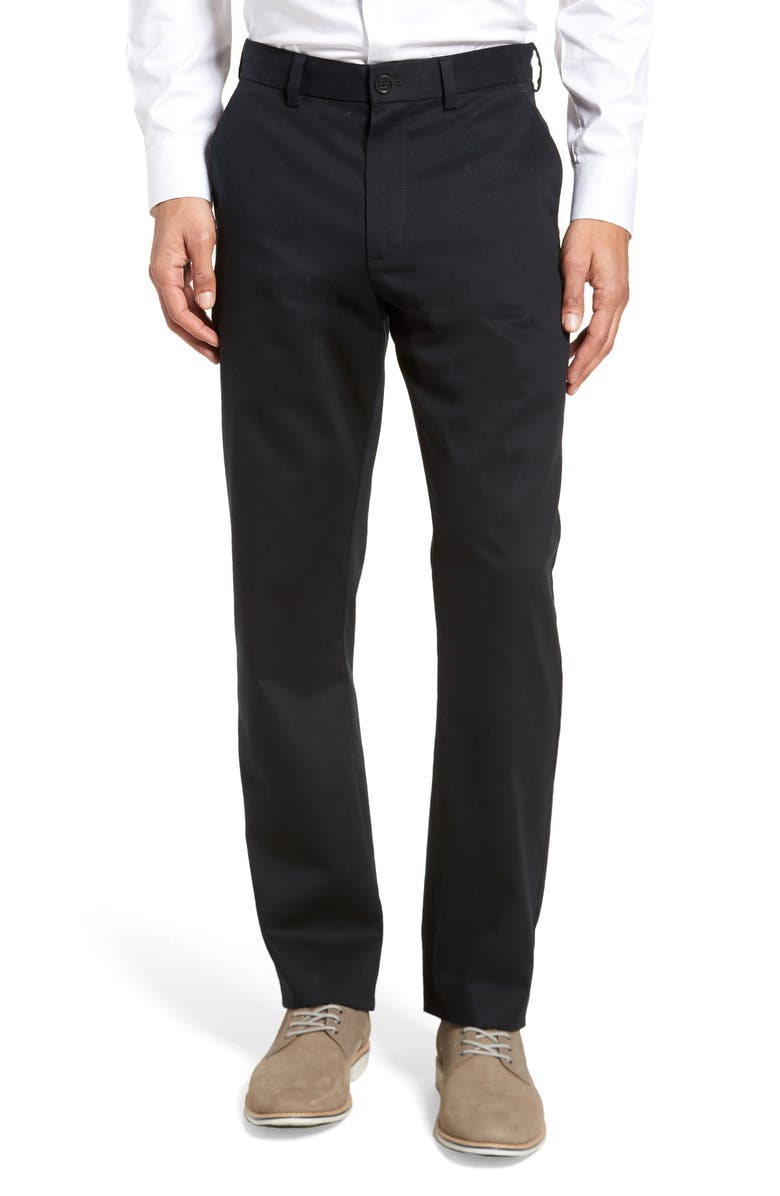 NORDSTROM MEN'S SHOP Wrinkle Free Straight Leg Chinos, Main, color, 