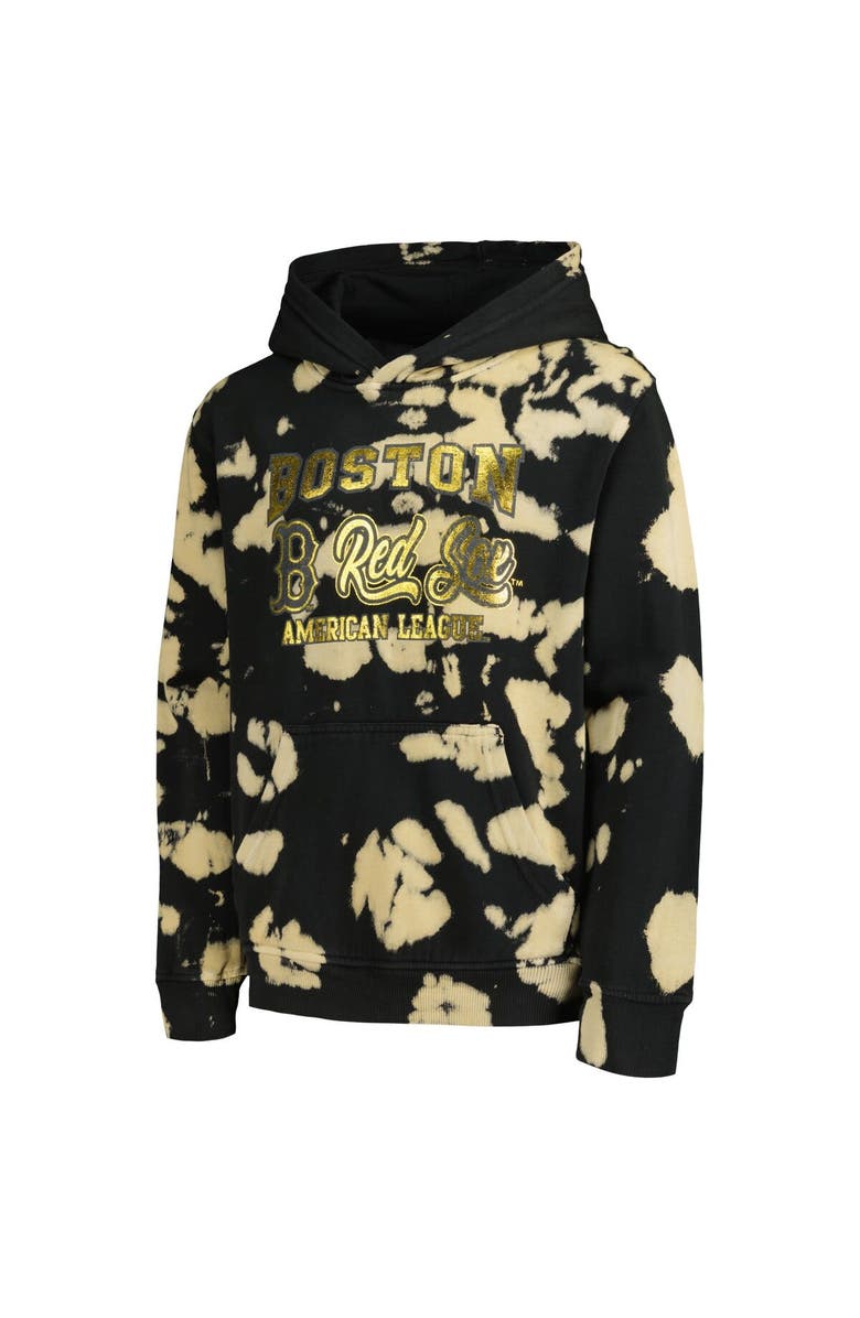 Outerstuff Youth Black Boston Red Sox Heart of Gold Pullover Hoodie, Alternate, color, Black