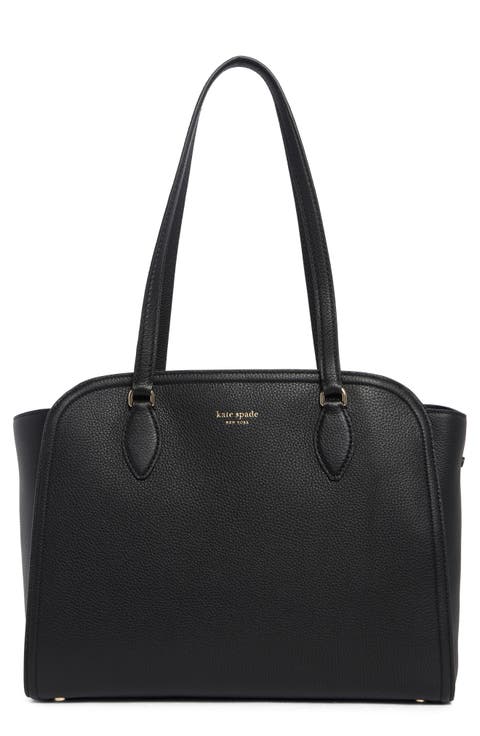 taylor pebbled leather tote