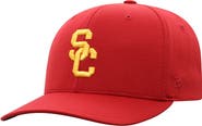 TOP OF THE WORLD Men's Top of the World Cardinal USC Trojans Reflex Logo Flex Hat
