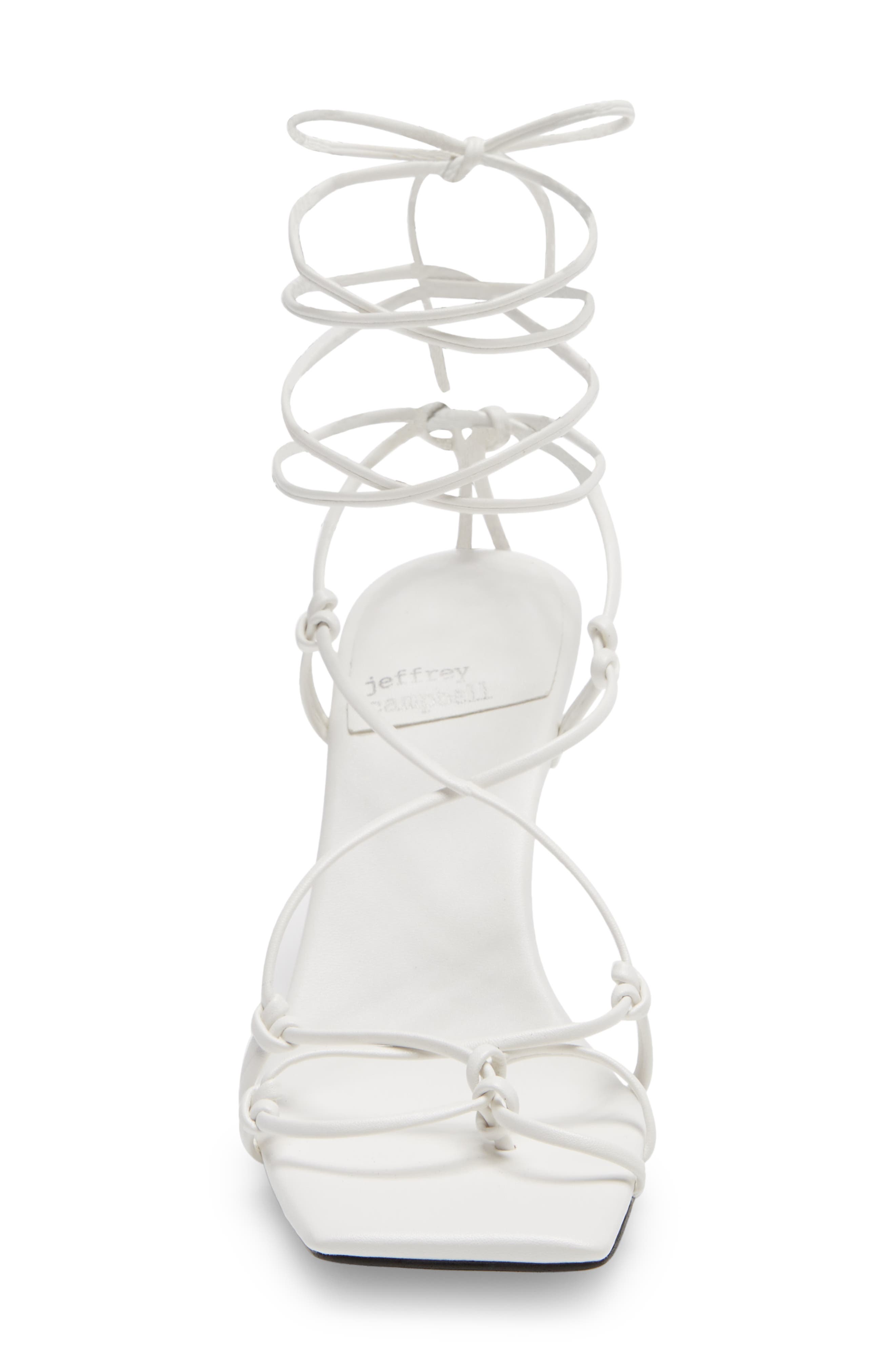 Vipera Sandal, Alternate, color, WHITE