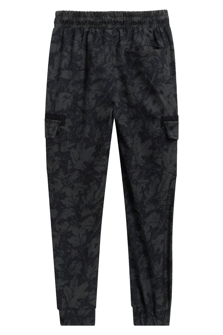Kids' Eternal Camo Joggers, Alternate, color, BLACK/ BIT CAMO