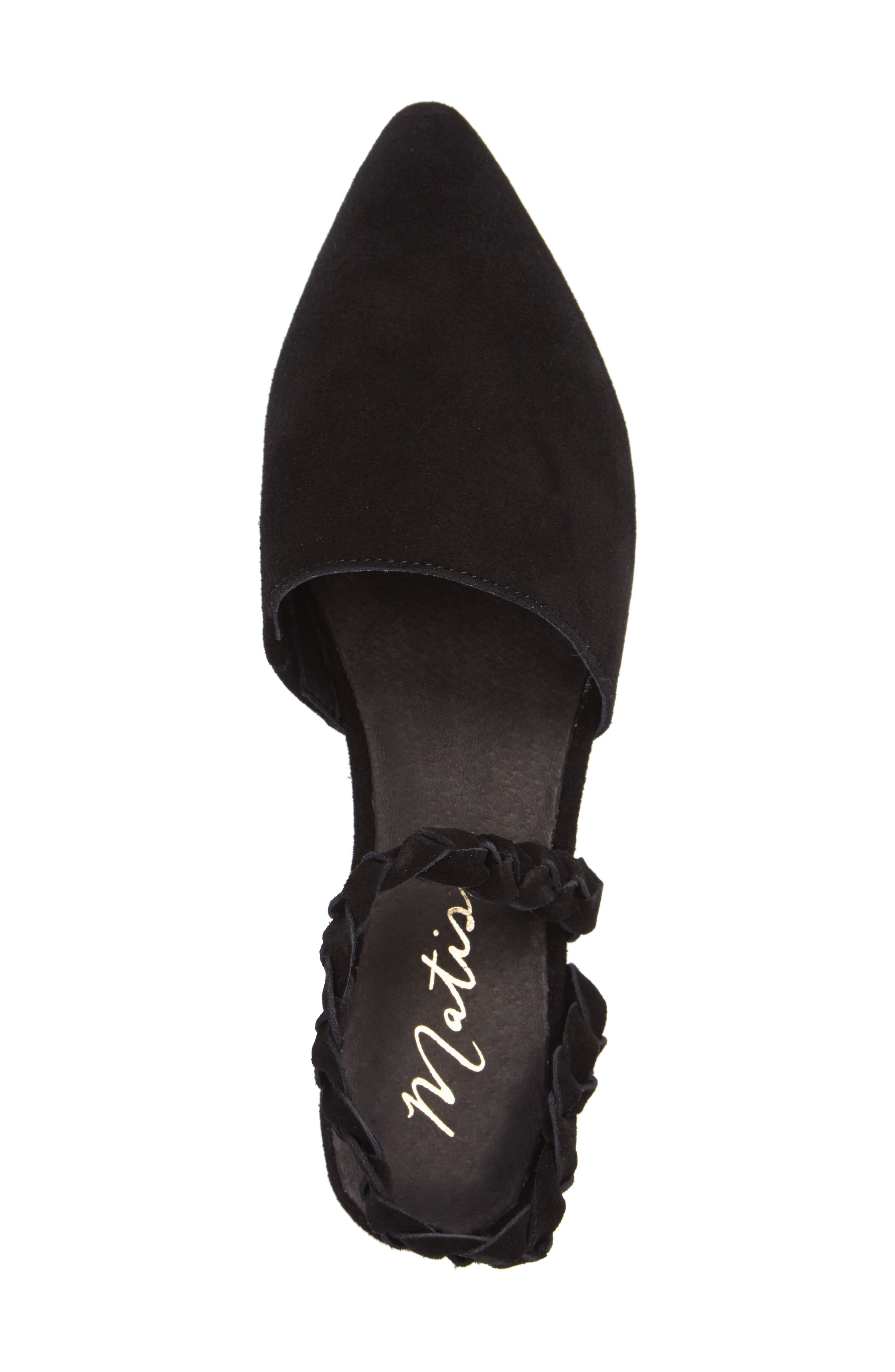 Matisse Braided Strap Flat, Alternate, color, 