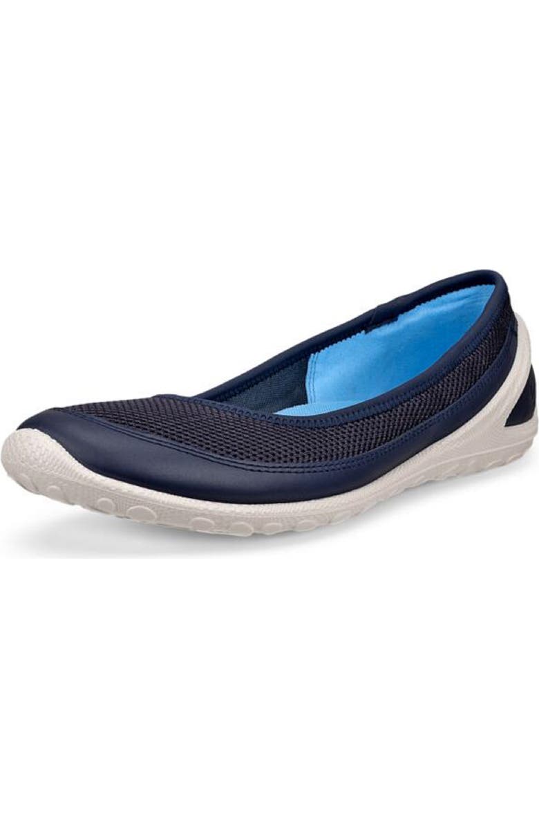 ECCO Biom Lite Skimmer Flat, Main, color, Marine/ Marine