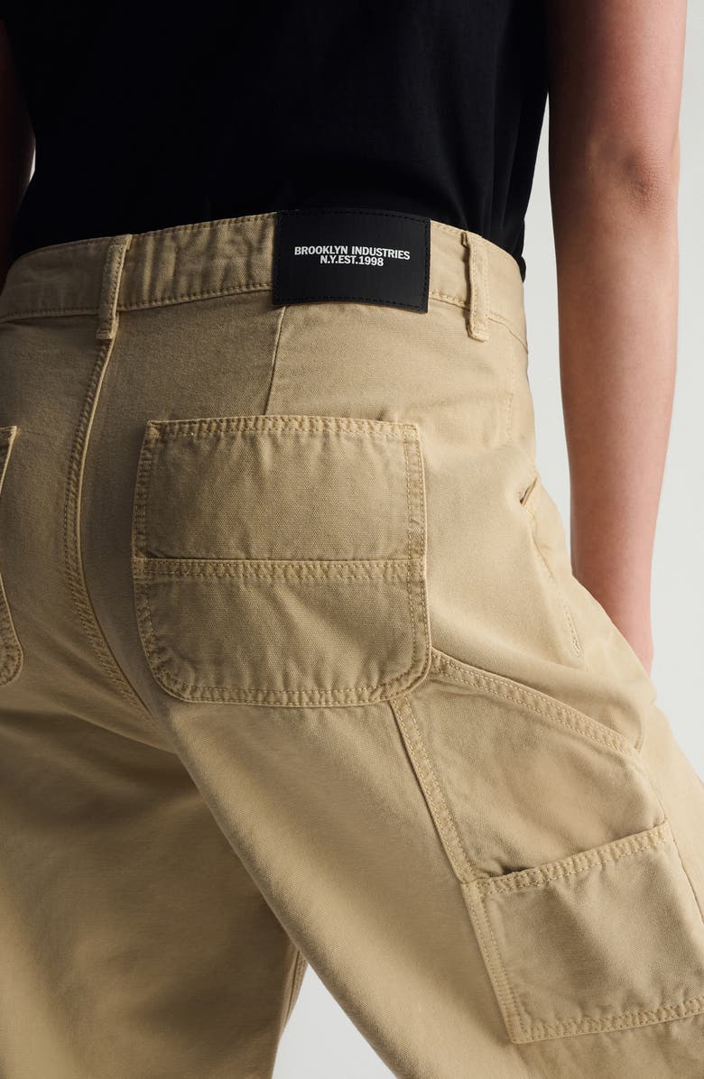 Brooklyn Industries High Waist Carpenter Pants, Alternate, color, 