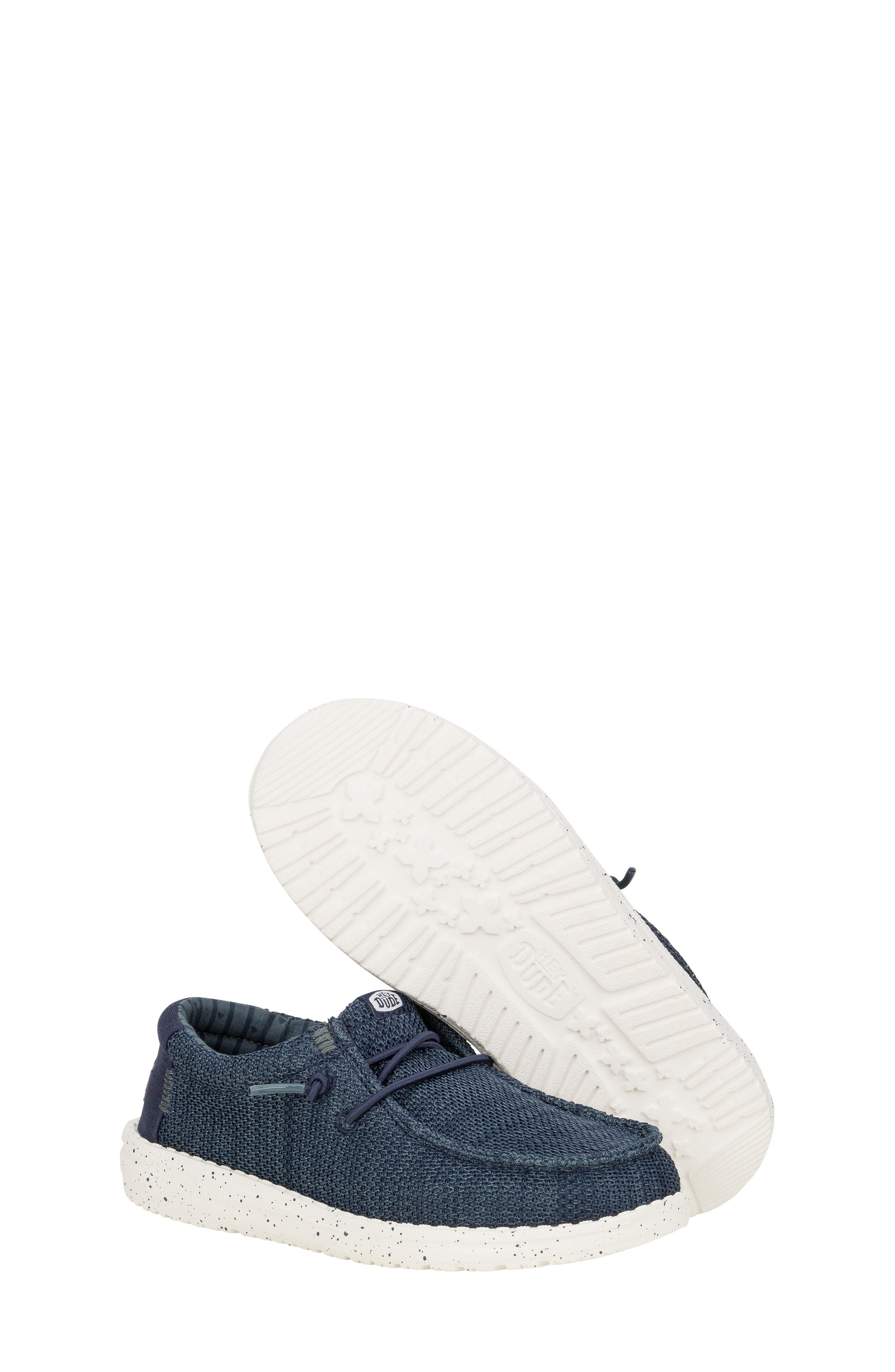 Hey Dude Kids' Wally Stretch Sox Slip-On, Alternate, color, 