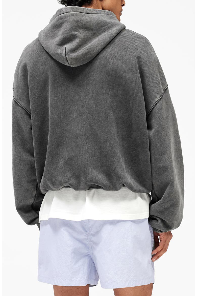 Pegasus Graphic Zip Hoodie, Alternate, color, VINTAGE GREY
