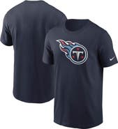 Nike Men's Nike Navy Tennessee Titans Primary Logo T-Shirt