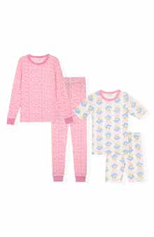 SLEEP ON IT Assorted 2-Pack Print Fitted Two-Piece Pajamas