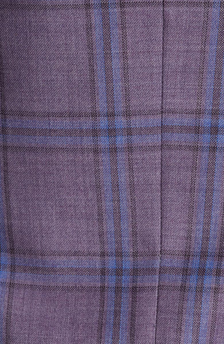 Peter Millar Flynn Classic Fit Plaid Wool Sport Coat, Alternate, color, 