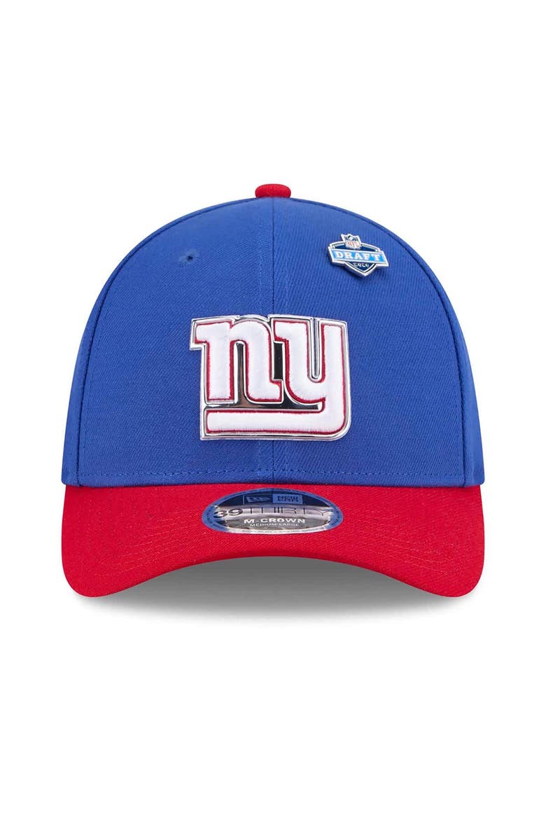 Men's New Era  Royal/Red New York Giants 2026 NFL Draft 39THIRTY M-Crown Flex Hat, Alternate, color, Royal