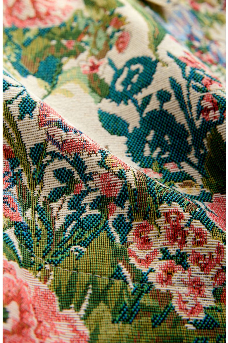 Floral Mixed Media Jacket, Alternate, color, NEUTRAL