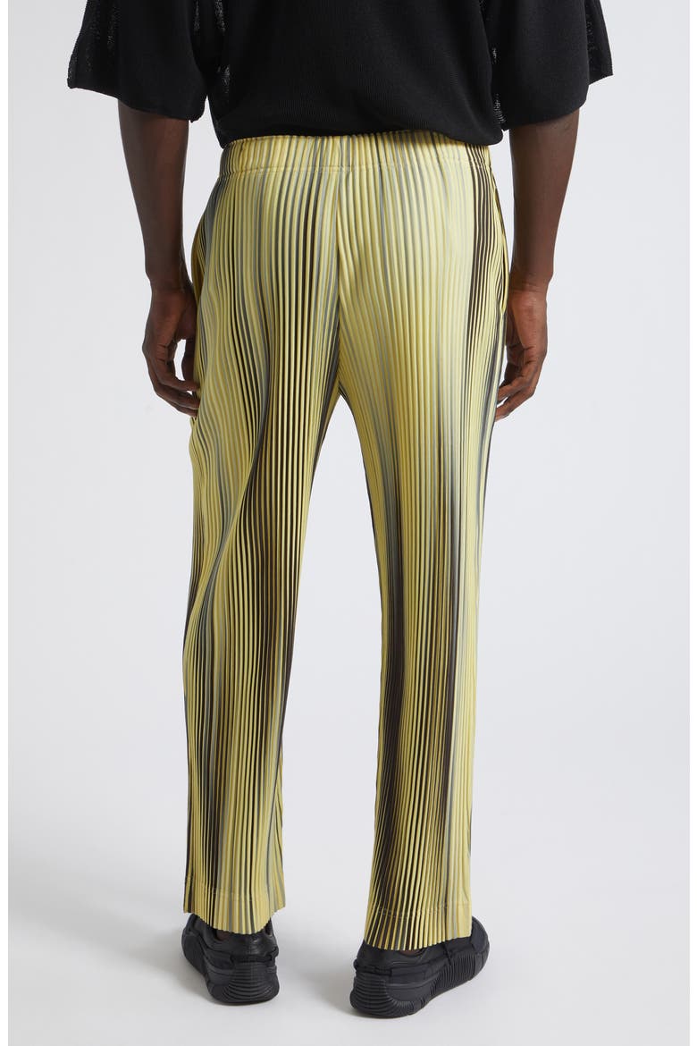 Blend of Lights Pleated Crop Pants, Alternate, color, YELLOW