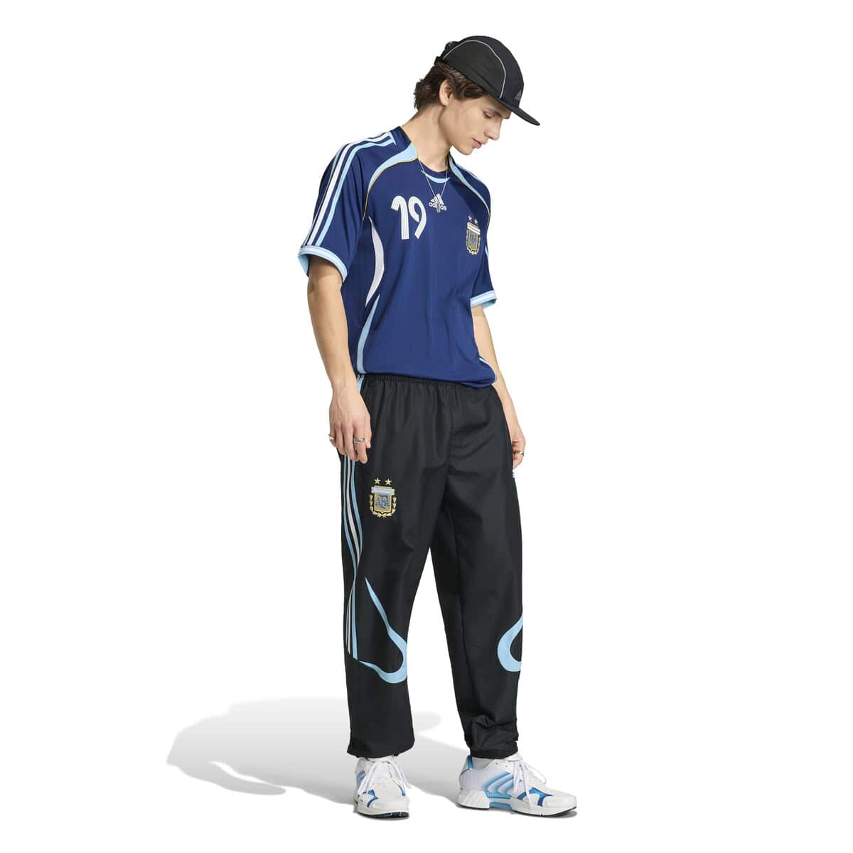 Men's adidas Lionel Messi Navy Argentina National Team 2006