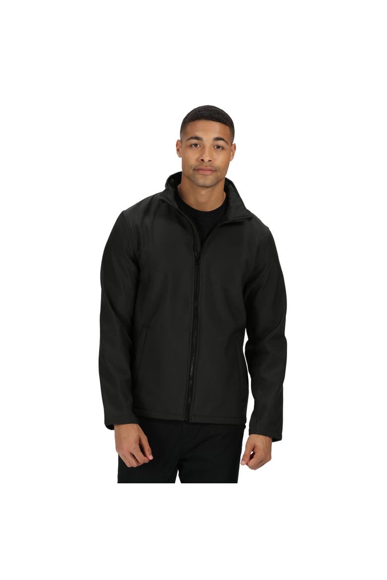 Standout Ablaze Printable Softshell Jacket, Alternate, color, Black