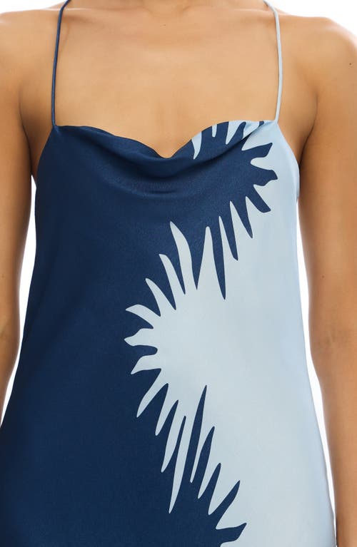 Significant Other Flossie Abstract Print Maxi Dress In Reflection