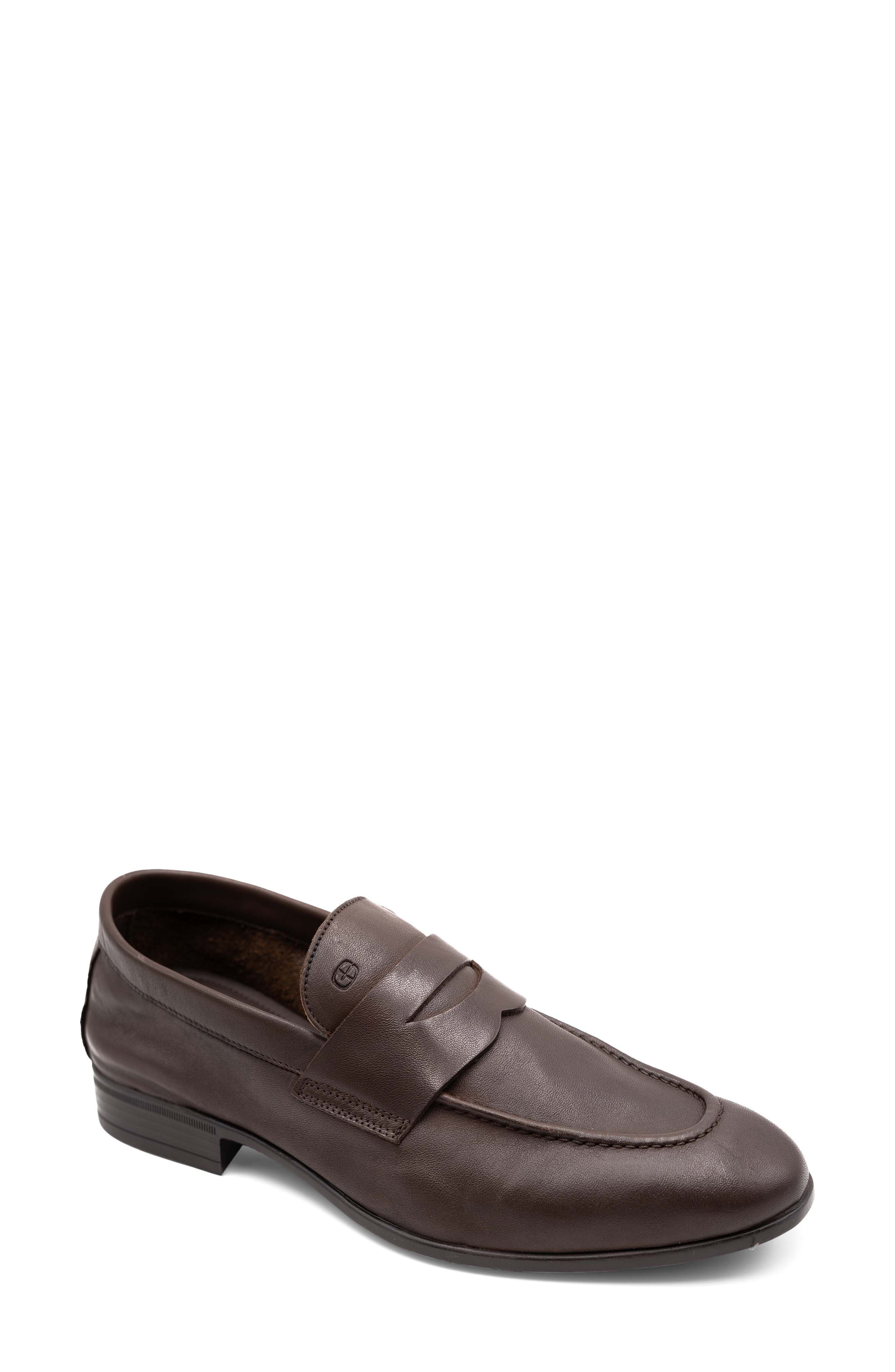 Cannon Penny Loafer, Main, color, BROWN