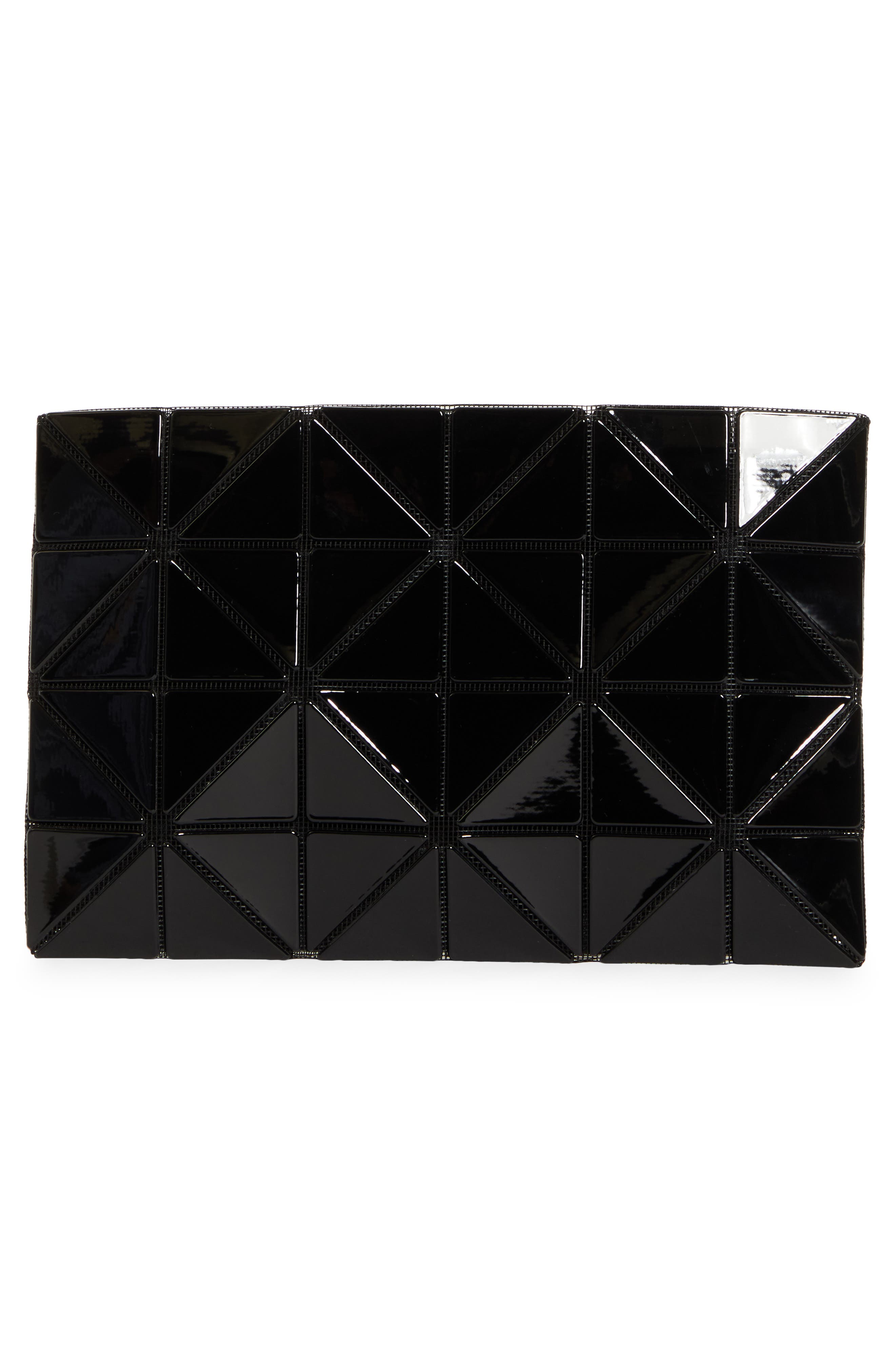 Bao Bao Issey Miyake Lucent Zip Pouch, Alternate, color, Black