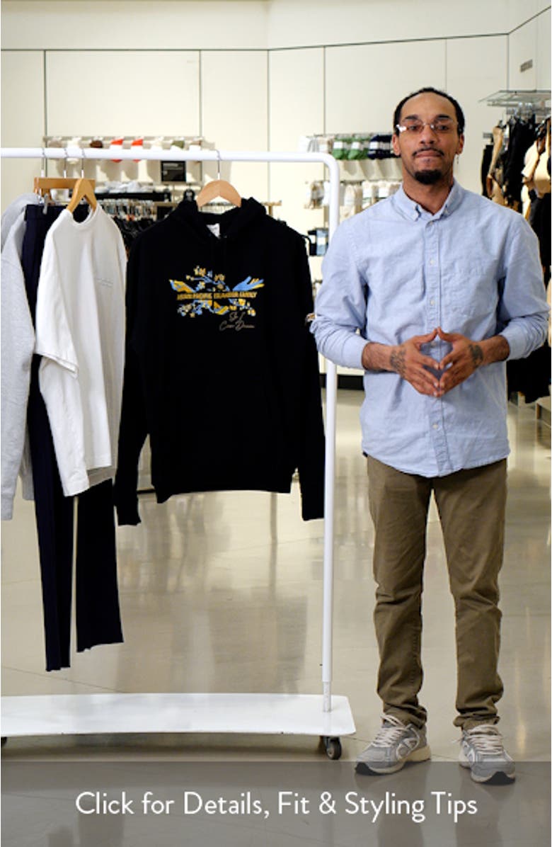 Unisex AUTHMADE x NBA Black Orlando Magic AAPI Dreamers Pullover Hoodie, sales video thumbnail