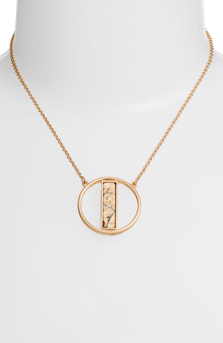 AREA STARS Stone Pendant Necklace, Alternate, color, 