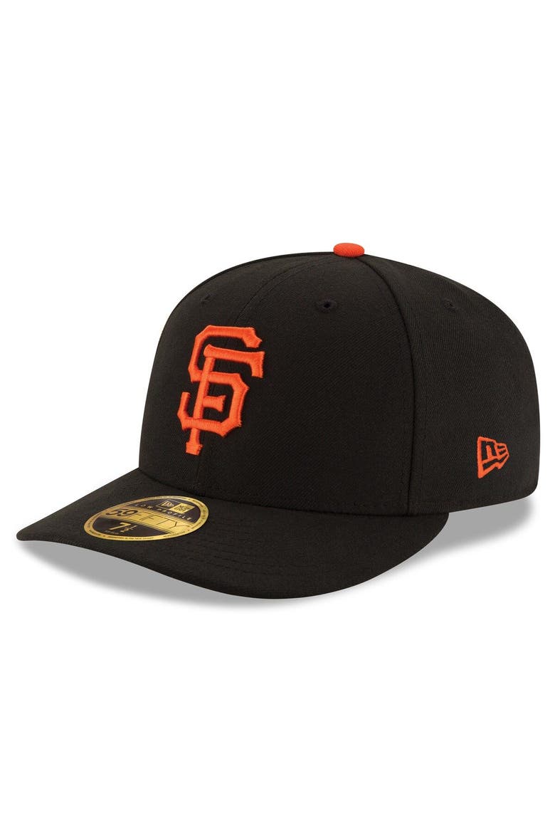 Men's New Era Black San Francisco Giants Authentic Collection On Field Low Profile Game 59FIFTY Fitted Hat, Alternate, color, BLACK