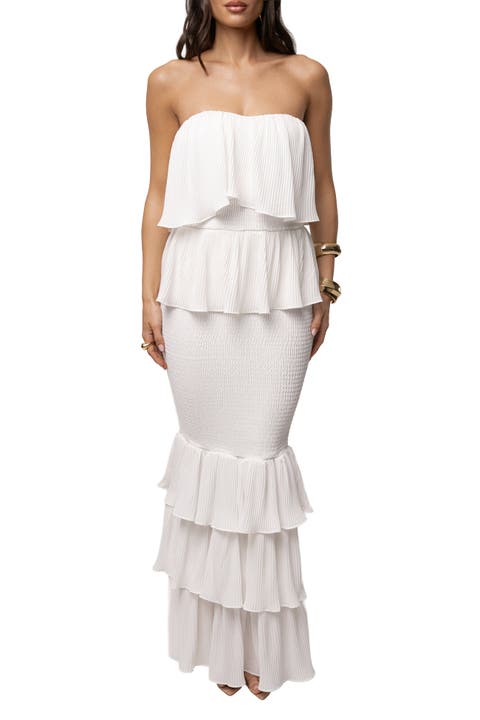Casa Blanca Ruffle Dress