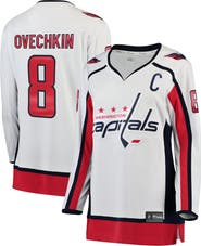 FANATICS Women's Fanatics Alexander Ovechkin White Washington Capitals Breakaway Player Jersey