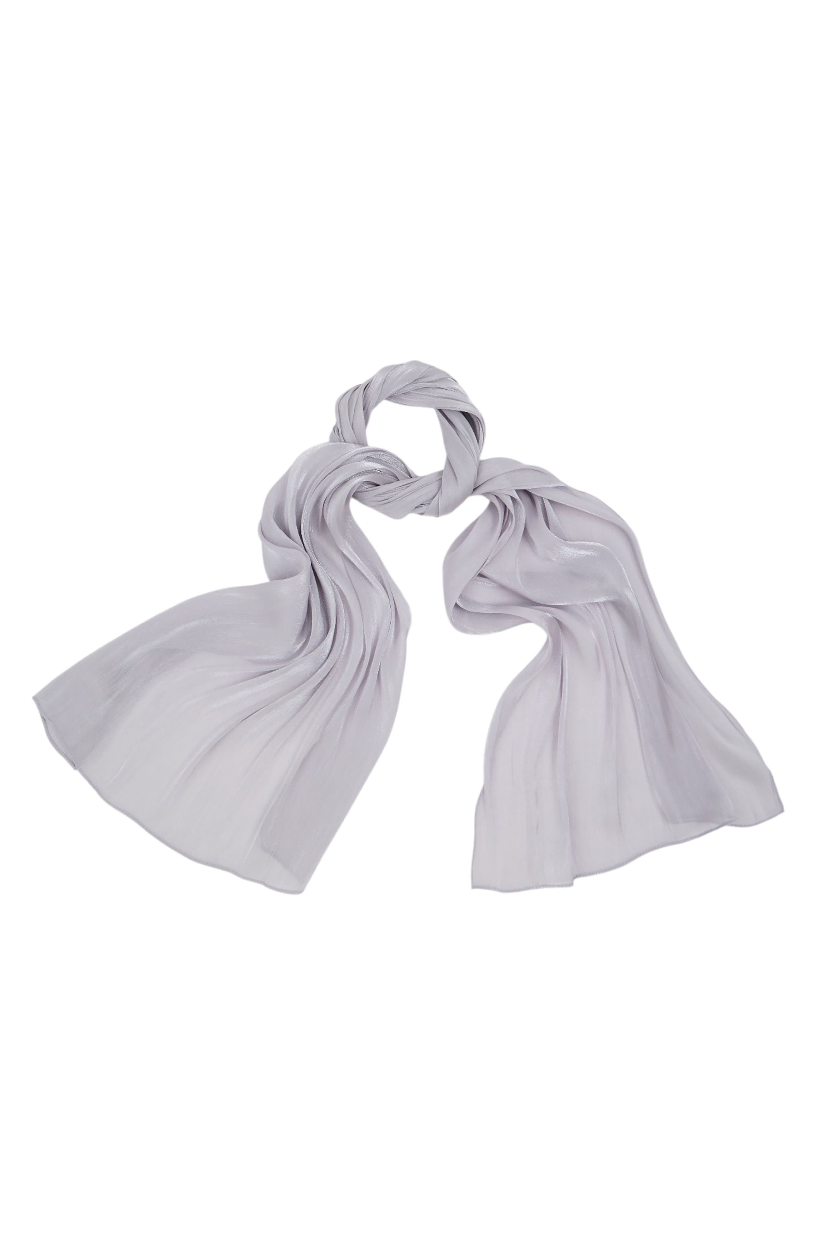 Glossy Satin Scarf
