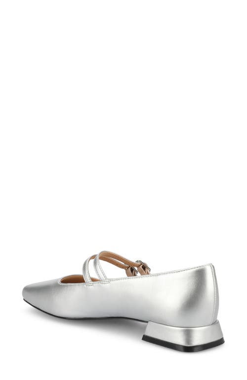 Shop Journee Collection Gredah Mary Jane Pump In Silver