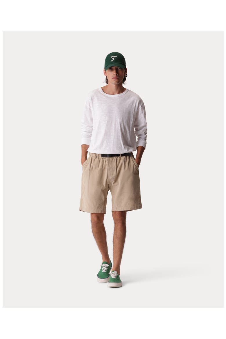 Mike Washed Velvet Shorts, Alternate, color, Blue