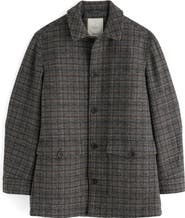 Seasalt Cornwall Rowlocks Glen Check Felted Jacket