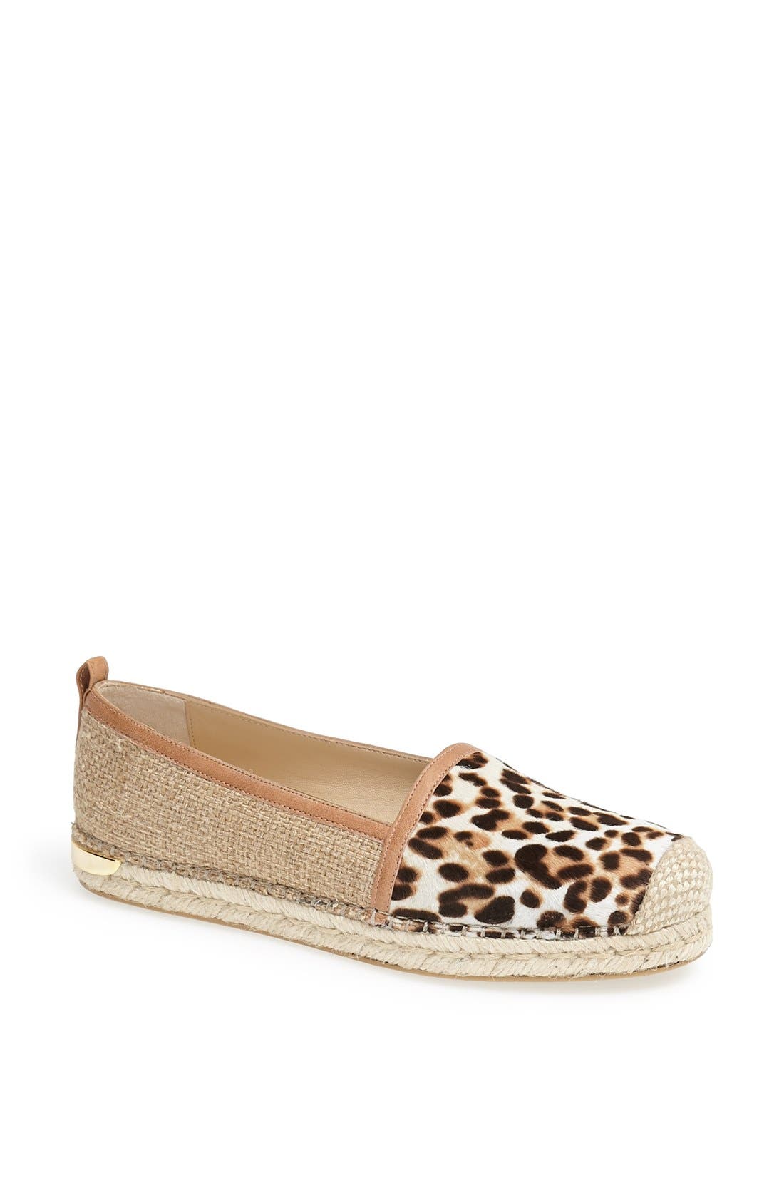 'Camping' Espadrille Flat, Main, color, SAFARI LITTLE CAT