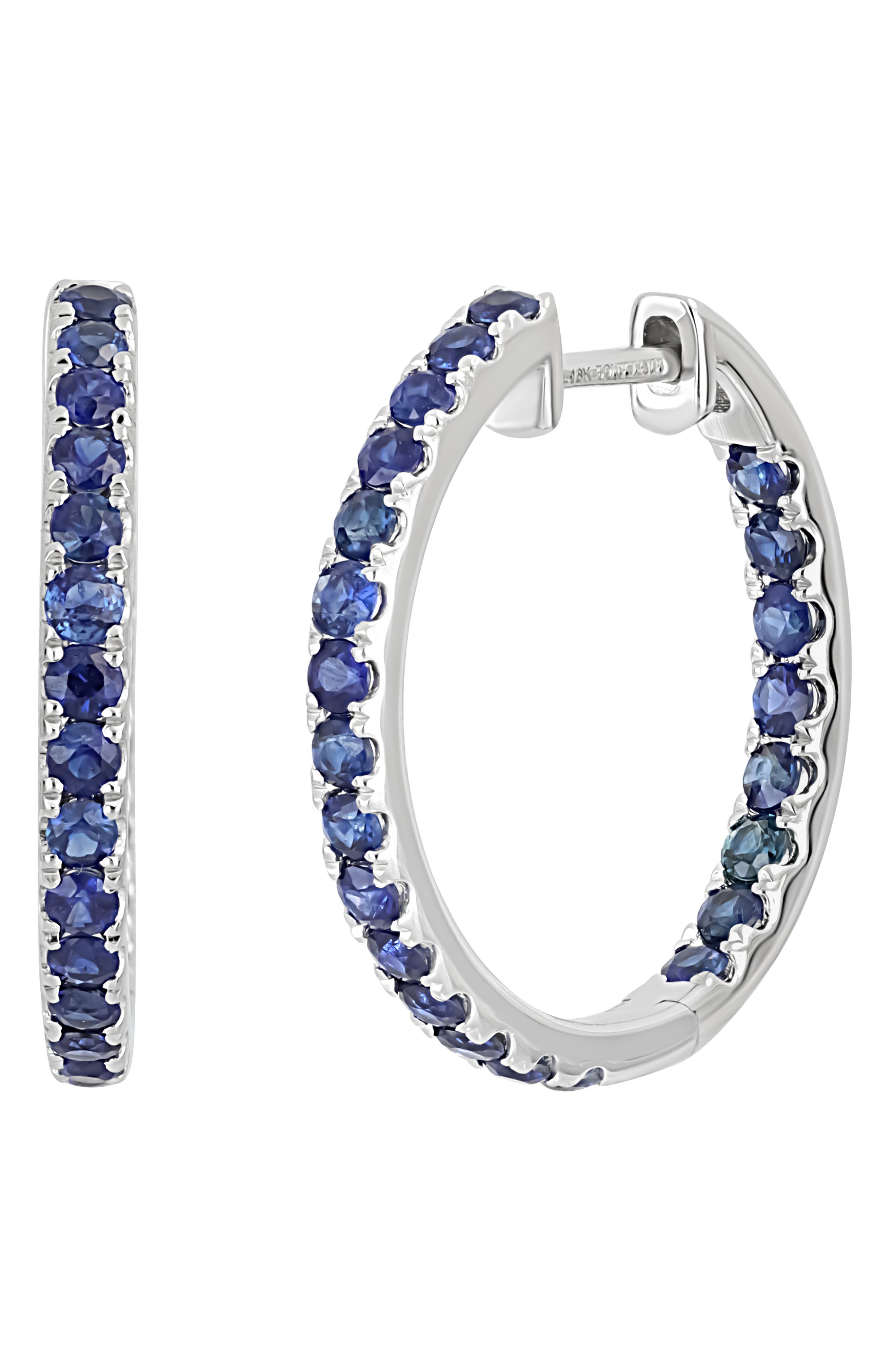 Bony Levy El Mar Inside Out Hoop Earrings