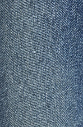Mari Mid Rise Slim Straight Leg Jeans