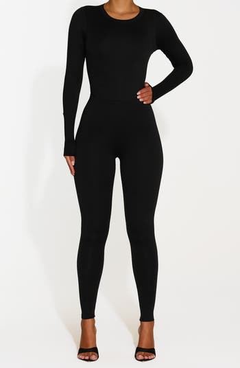 Bare Crewneck Long Sleeve Bodysuit
