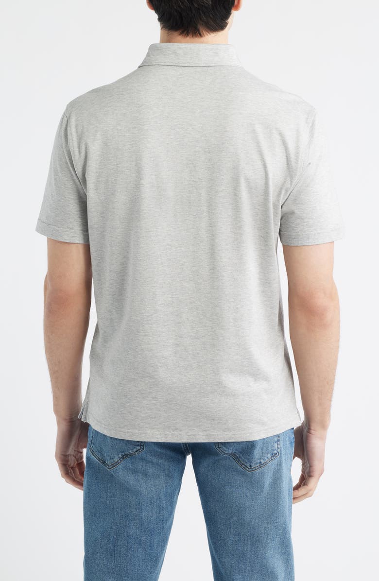 Peter Millar Crown Crafted Excursionist Polo, Alternate, color, Gale Grey