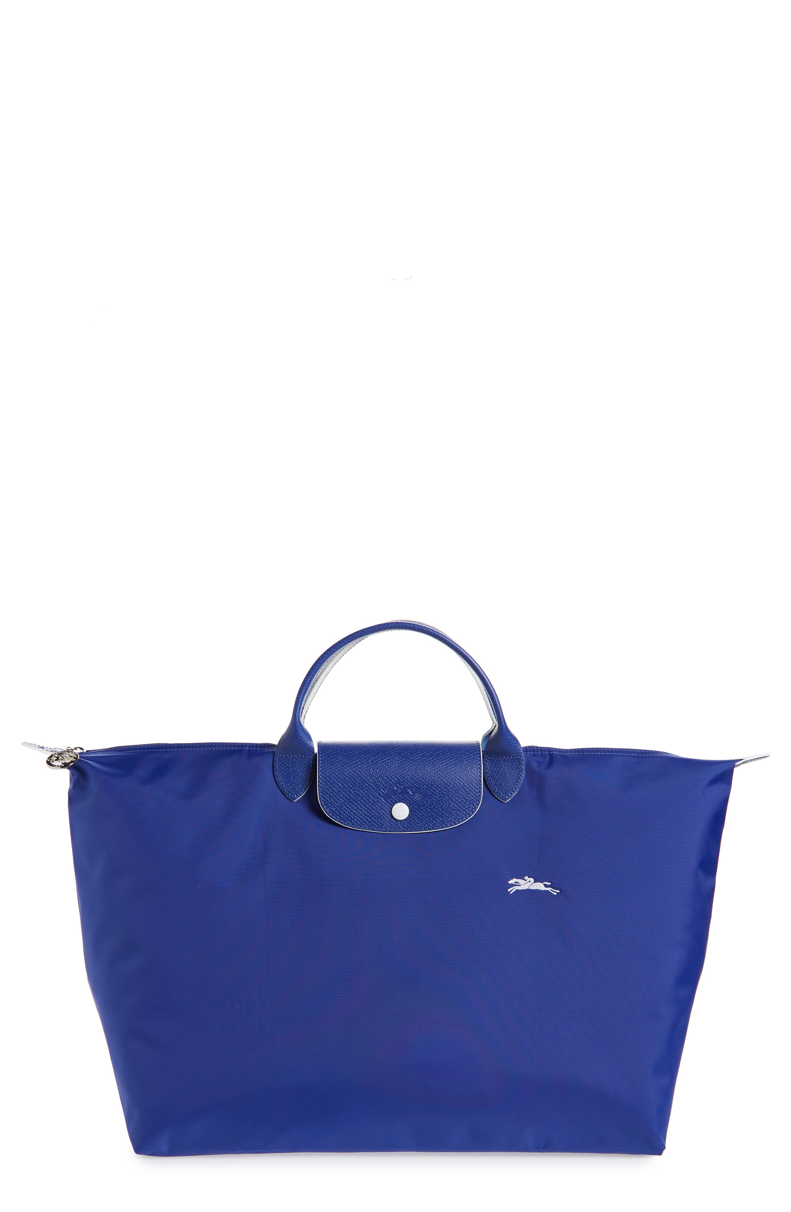 Large Le Pliage Club Tote, Main, color, COBALT