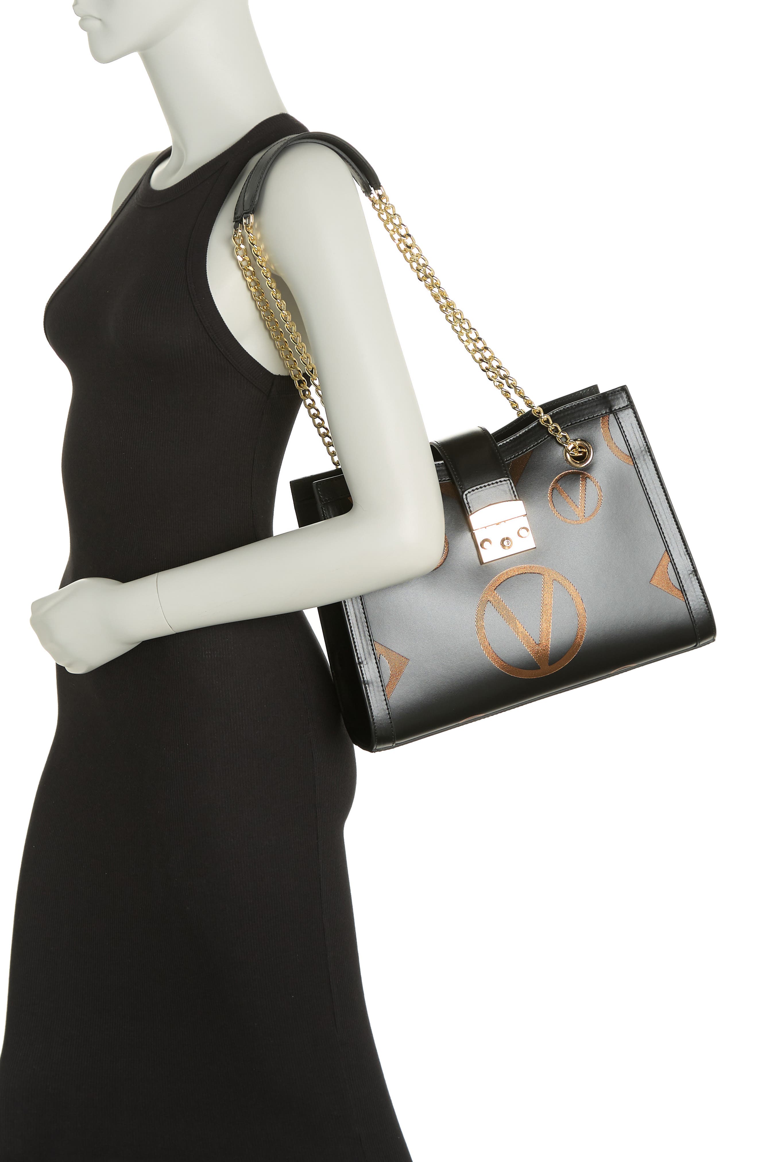VALENTINO BY MARIO VALENTINO Sephora Magnus Leather Tote Bag (Women ...