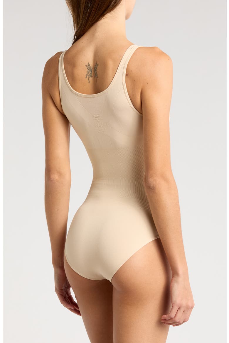 Slim Body Shaping Bodysuit, Alternate, color, LATTE