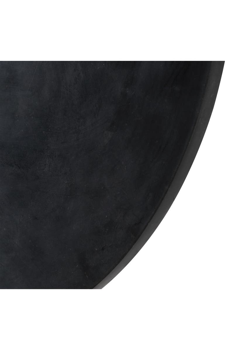 Renwil Dayton Marble Wall Clock, Alternate, color, Black