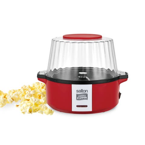 Cinema Popper Stir Popcorn Maker - Red