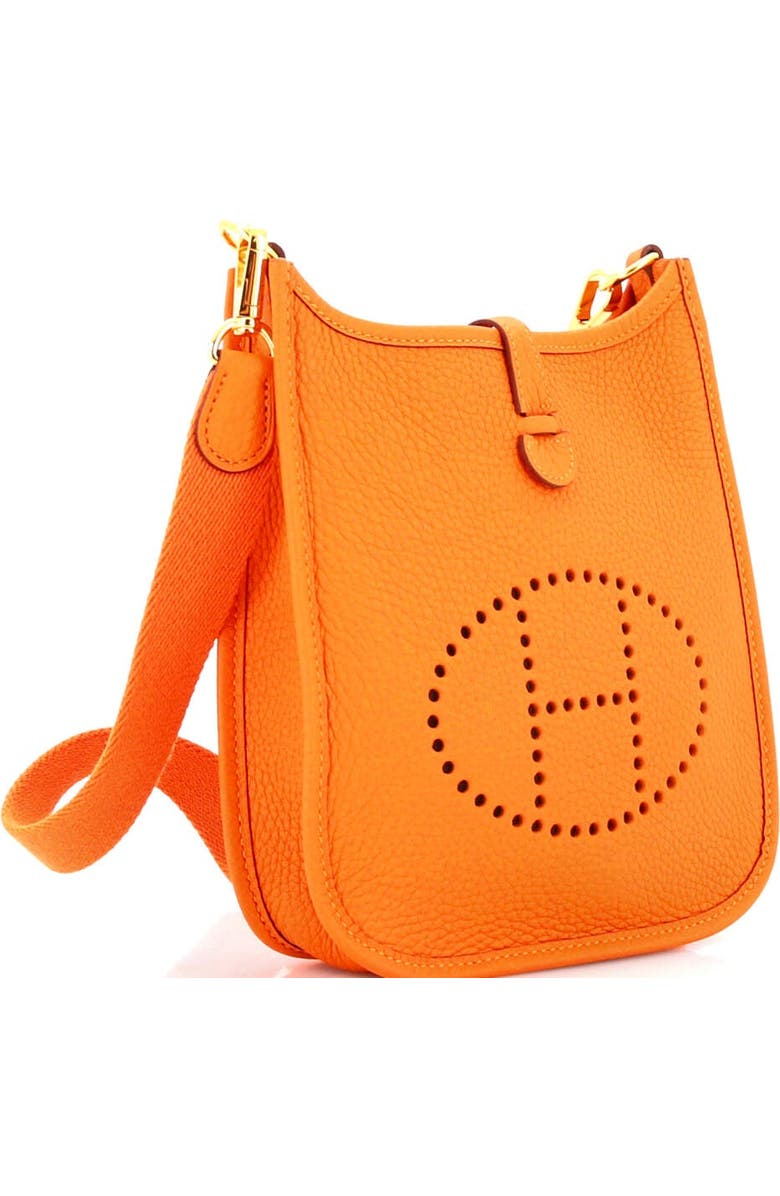 Pre-Owned Hermes Evelyne Bag Gen III Clemence TPM, Alternate, color, Orange H