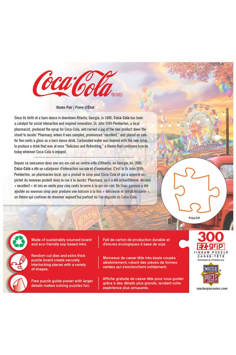 Coca-Cola State Fair 300 Piece Puzzle, Alternate, color, Multicolor