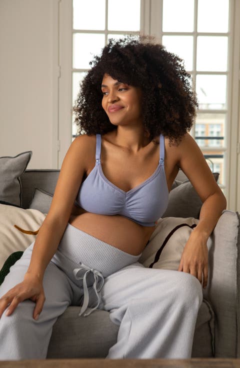 Organic Maternity and nursing seamless bra