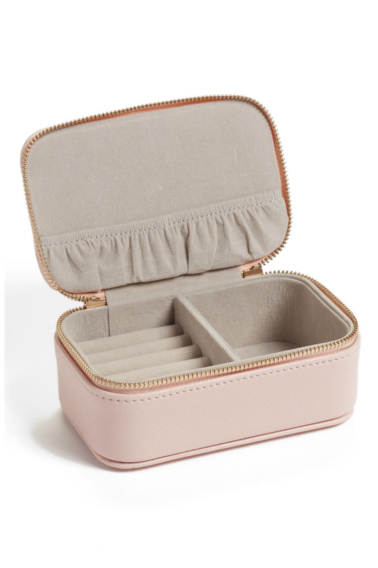 Mini Jewelry Box, Alternate, color, BLUSH