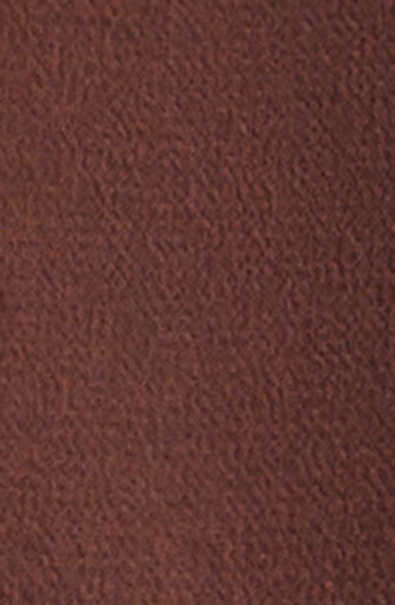 KIM SHUI Arianna Silk Chiffon Tie Shirt, Alternate, color, Brown