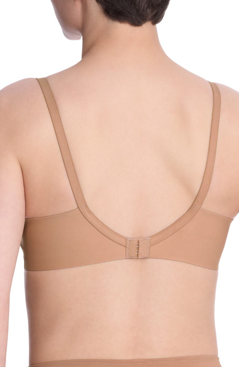 Natori Harmony Smooth Back Underwire Spacer T-Shirt Bra, Alternate, color, Buff