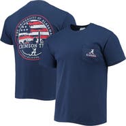 IMAGE ONE Men's Navy Alabama Crimson Tide Campus Americana T-Shirt
