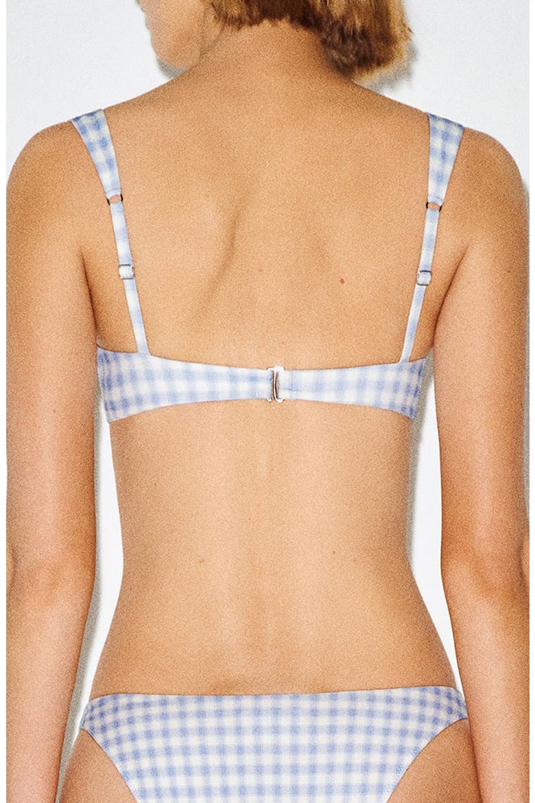 Viola Underwire Bikini Top, Alternate, color, CRYSTAL CHECK