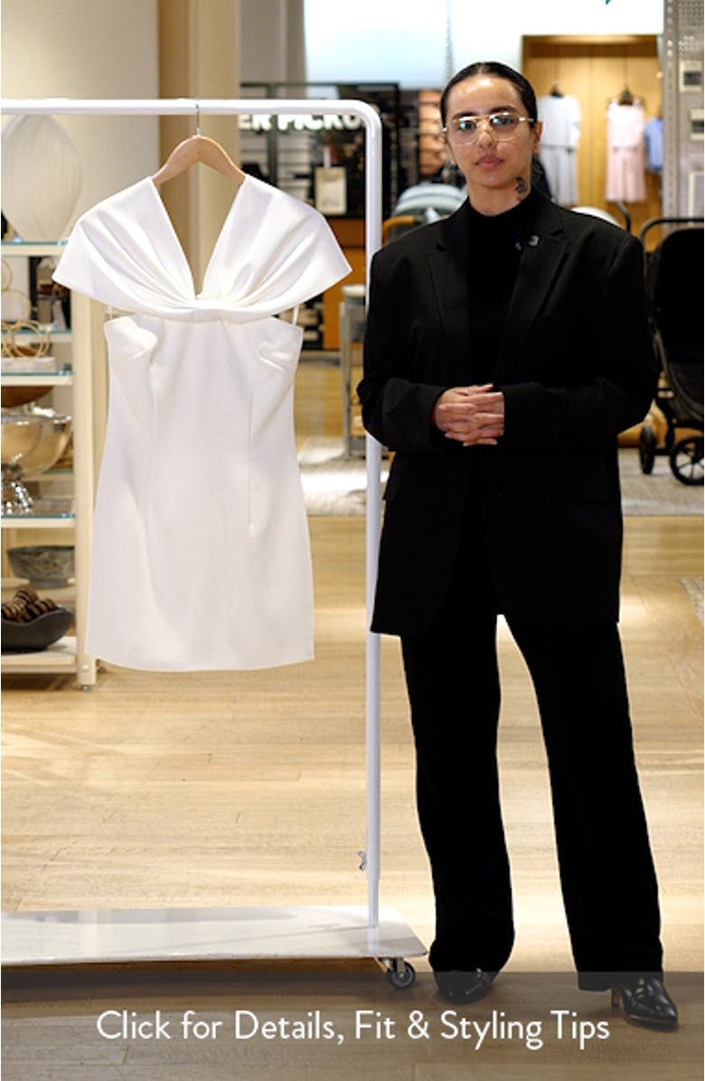 Belluno Off the Shoulder Minidress, sales video thumbnail